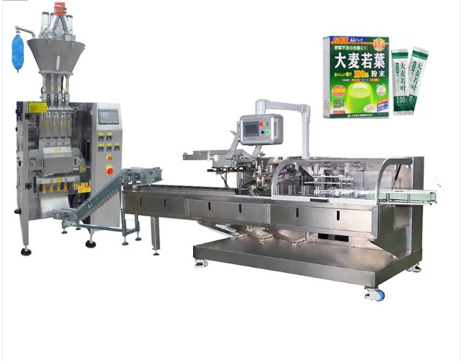 Vertical Filling And Carton Box Packing Machine
